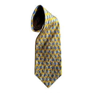 Ferrell Reed for Nordstrom 100% Silk Printed in Italy Handmade in America Tie